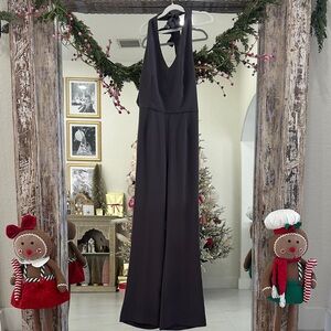 Guess by Marciano Sleek Charcoal Gray Jumpsuit